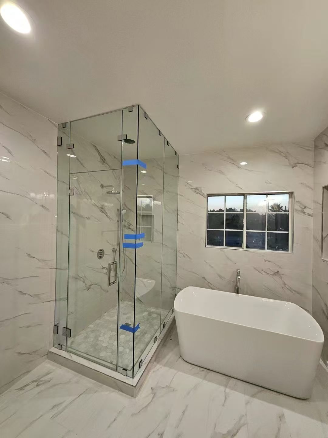 Steam Shower in 90 Degree